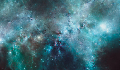 Wall Mural - Sci Fi Nebula #38 - High Resolution 13k - High Contrast and intense