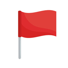 Red Flag Waving