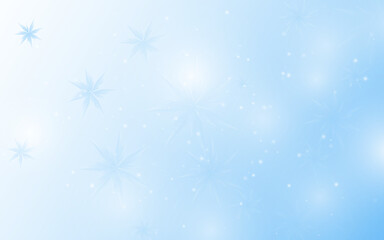 Wall Mural - Christmas background. Abstract  snowflake on white and blue background. Vector illustration
