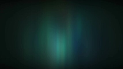 Poster - abstract colorful motion blur vecrtical line in cyan color on black background