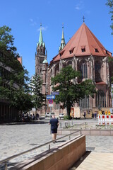 Nürnberg Kirche St. Lorenz Lorenzkirche 