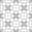 © t2k4 - Vector pattern with symmetrical elements . Repeating geometric tiles from striped elements. black patterns.