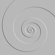 Embossed spiral Background - 3d illustration