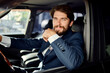 © SHOTPRIME STUDIO - emotional man Driving a car trip luxury lifestyle self confidence