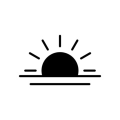 Sticker - Sunrise, sunset icon