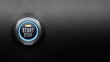 © Kannapat - Start engine car button on black leather, happy new year 2022 start new project