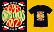 Merry Christmas 2021 T-shirt design