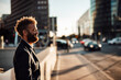 © Westend61 - Male professional on footpath during summer