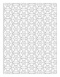© Ifteakar - Geometric Pattern Coloring Pages for Coloring Book in Black and withe