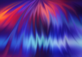 Wall Mural - dark futuristic abstract background. neon glow, laser show.