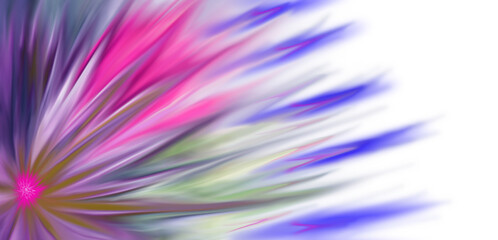 Wall Mural - futuristic abstract background. geometric multicolored blurred lines