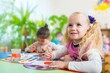 © BillionPhotos.com - Preschool Girls Painting
