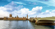 Westminster, BigBen and Westminster bridge, London