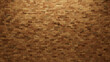 © RocknRoller Studios - Timber, Wood Mosaic Tiles arranged in the shape of a wall. Soft sheen, Rectangular, Blocks stacked to create a 3D block background. 3D Render