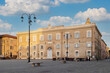 Senigallia, Ancona, Italy, August, 23, 2021: Pius IX College in Piazza Garibaldi