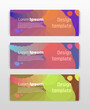 © Alisa - Set of Vector flyer templates. Futuristic background with copy space