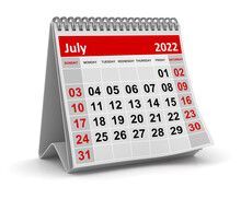 Calendar - July 2022