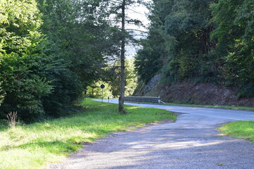 Poster - Straße von Traben-Trarbach hinauf in die Eifel