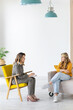 © Вадим Каштанов - Woman psychologist works with teenage girl in her office. Mental health.