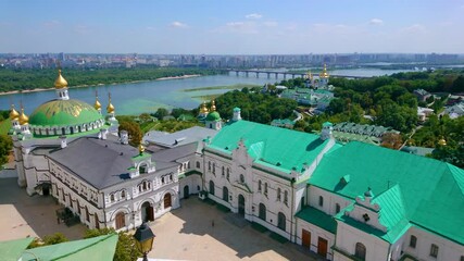 Poster - Historic landmarks of Kyiv Pechersk Lavra Cave Monastery, Ukraine