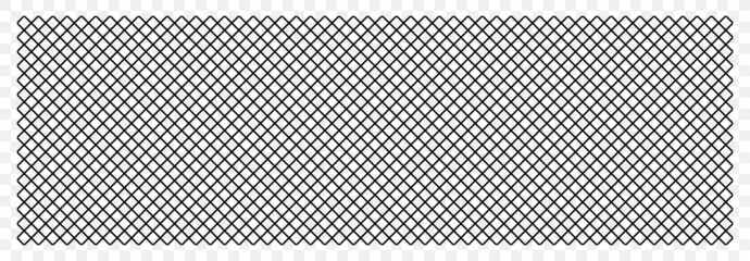 Geometric seamless pattern with squares. Lattice on transparent background.