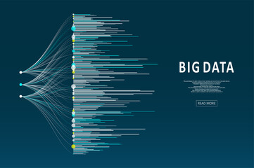 abstract infographics visualization