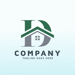 Sticker - Company real estate vector logo design idea