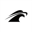 creative simple logo design eagle
