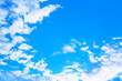 © Antiqva - Background with blue sky and white clouds