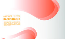 Geometric Gradation Abstract Background With Simple Elegant Orange White Style For Posters, Banners, And Other Vector Design Eps 10