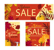 autumn, autumn sale, baner reklamowy, baner promocyjny, jesień, wyprzedaż jesień, promocje jesień