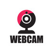 Vector logo of webcam studio, sex and private chat