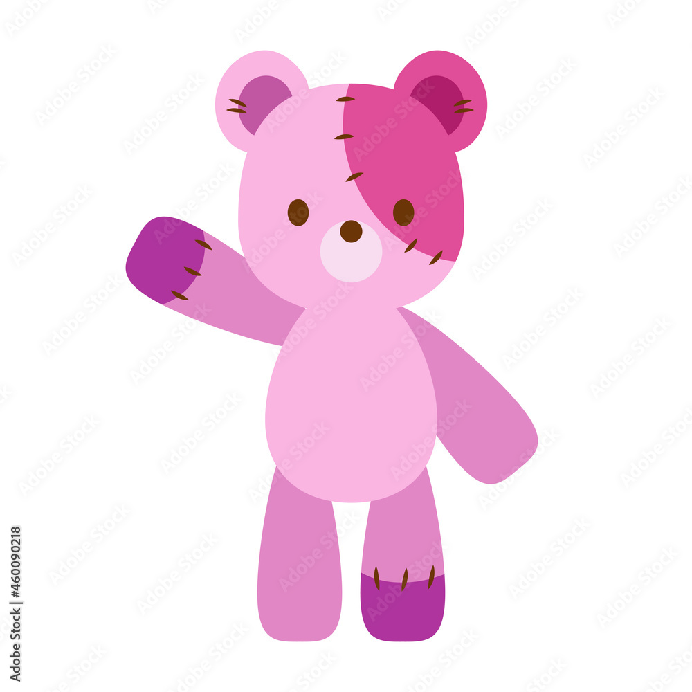 クマのぬいぐるみ ハロウィン Stock Vector | Adobe Stock