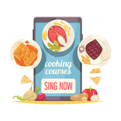 Poster - Cooking School Concept