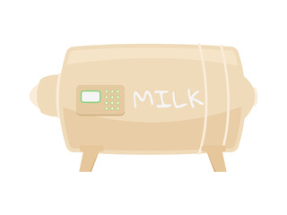 Sticker - Milk Cistern Illustration