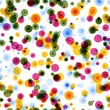 colorful circle pattern, transparent colors. Seamless pattern