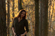 © Anastasiya - portrait of a girl in the autumn forest