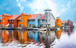© HollandPhotostock.nl - Reitdiep, Groningen, Groningen Province, The Netherlands