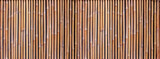 Fototapeta Sypialnia - bamboo wall abstract texture background composition, top view above