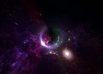 Wall Mural - alaxy a system of millions or billions of stars, together with gas and dust, held together by gravit