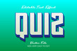 © amrikhsn - quiz modern text effect