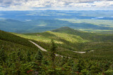 Fototapeta Nowy Jork - Adirondack State Park View from Whiteface Mountain