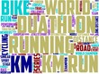 duathlon typography, wordart, wordcloud, triathlon,duathlon,exercise,run