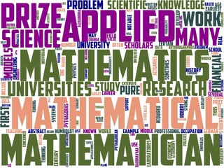 mathematician typography, wordcloud, wordart, mathematician,education,science,math