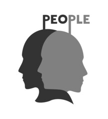 Sticker - People flat icon