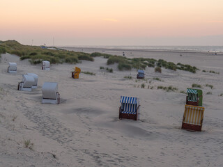 Wall Mural - Die Insel Juist in der Nordsee