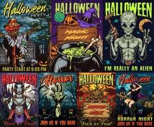 Halloween Vintage Posters