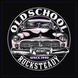  OLD SCHOOL CAR ILLUSTRATION GRAPHIC  Can be used for digital printing and screen printing