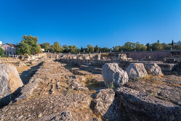 Wall Mural - Old ruins of Kerameikos in Athens, Greece