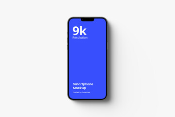 Wall Mural - smartphone mockup | fully editable file, replaceable screen, separated shadow and background | 9k re